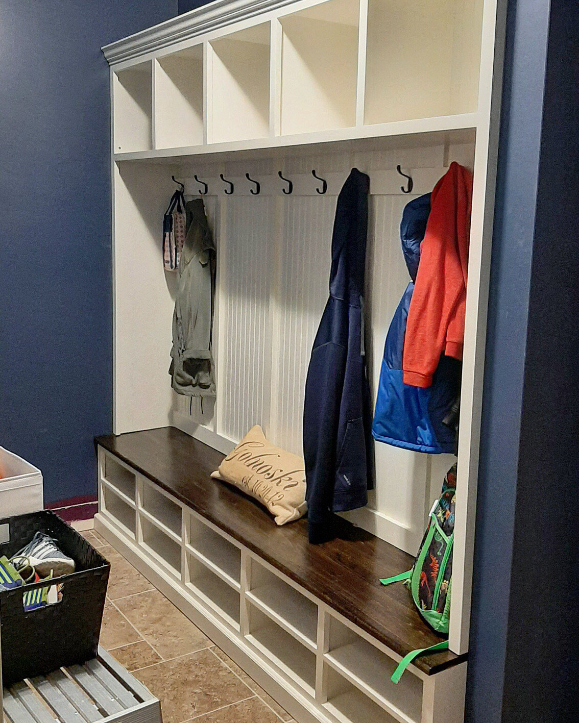 mudroom benches with shoe storage