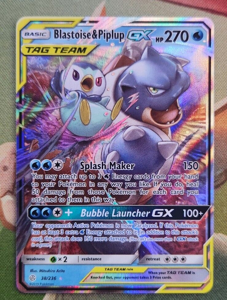 blastoise and piplup gx