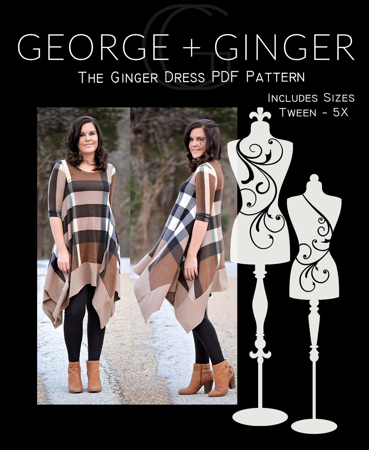 george and ginger patterns