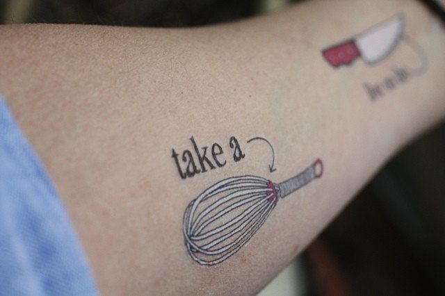 minimalist baking tattoos