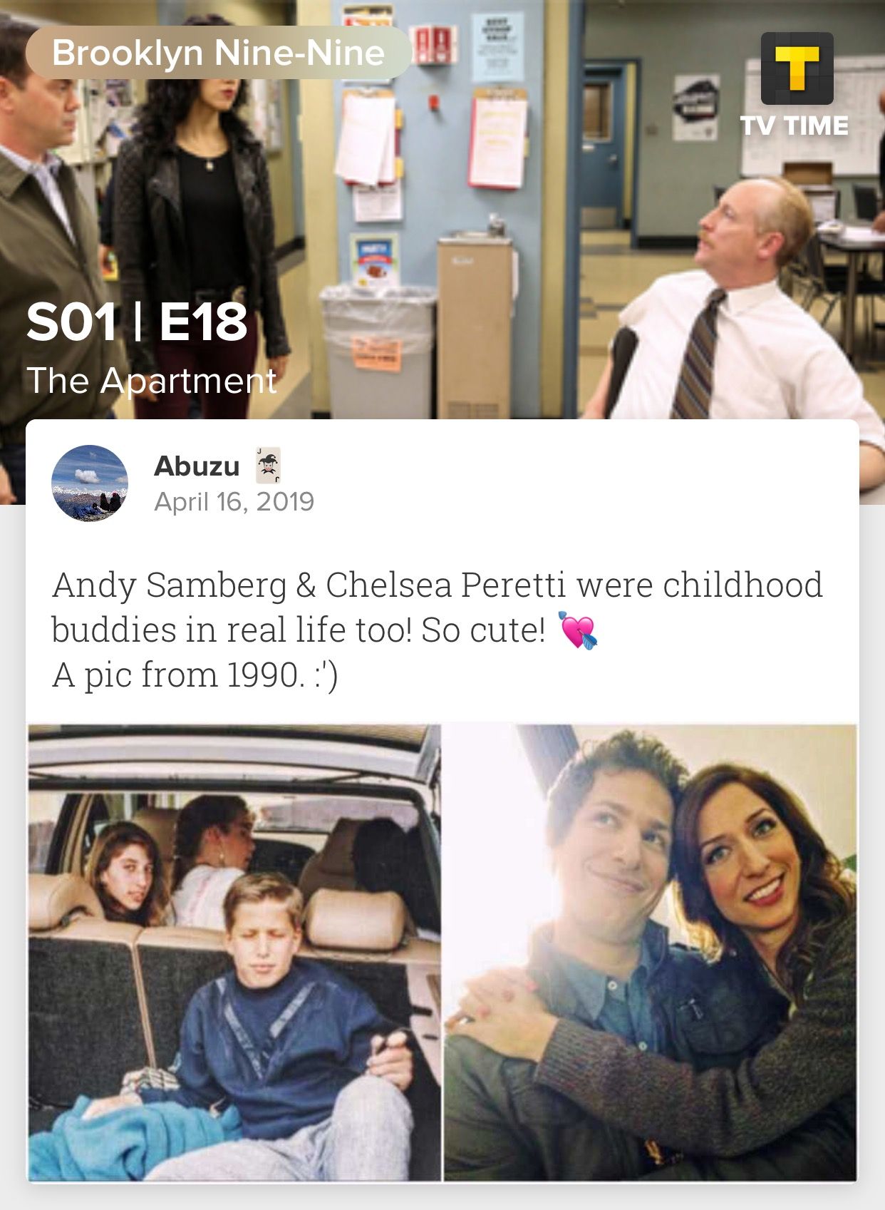 are chelsea peretti and andy samberg related