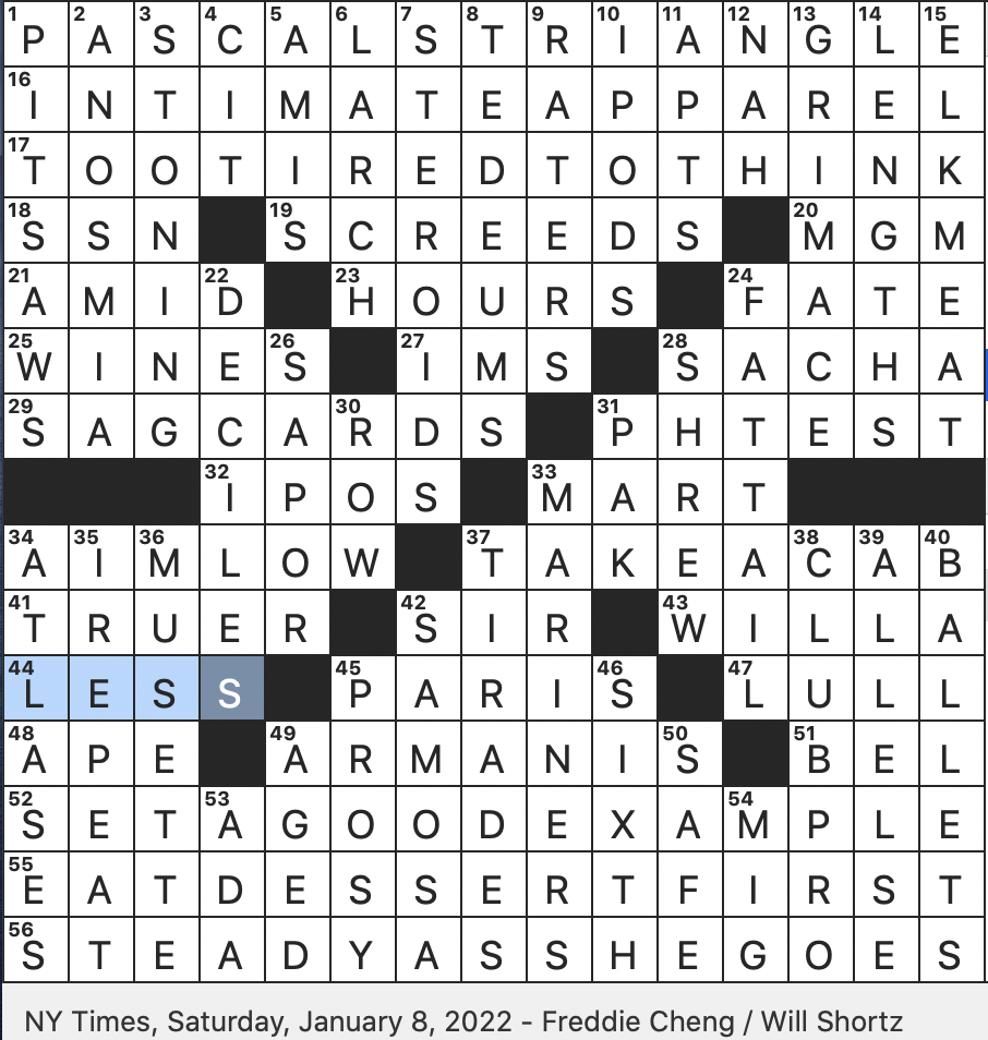 yielded crossword clue