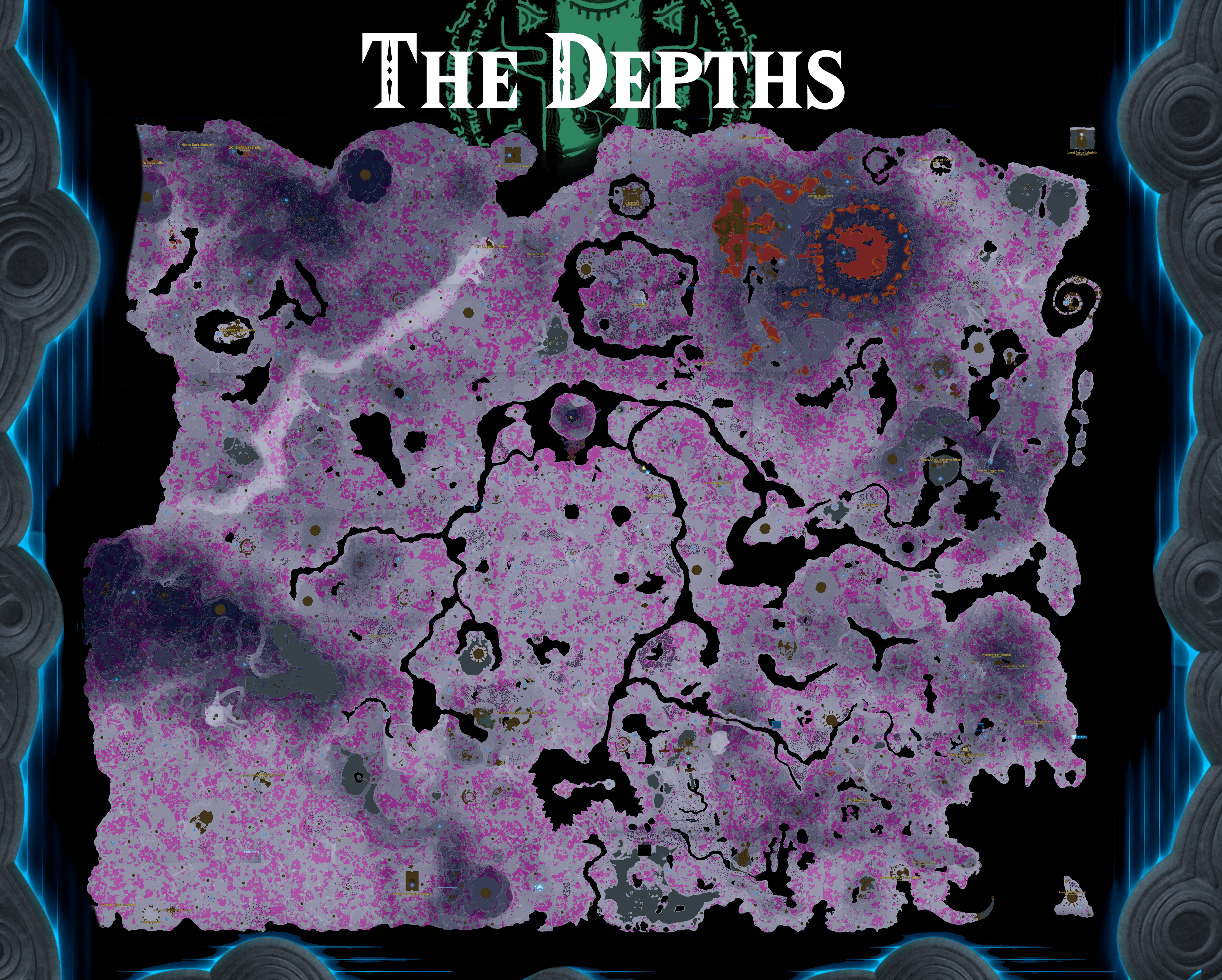 depth map totk