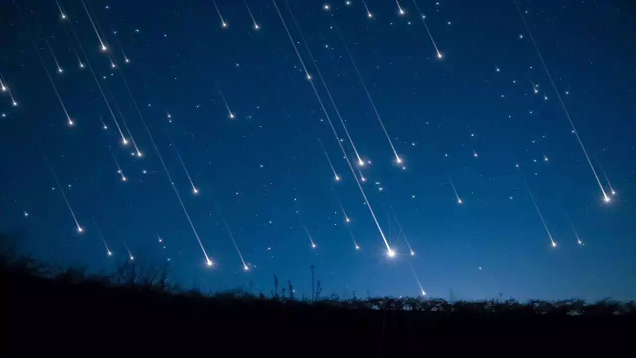 meteor shower today india live