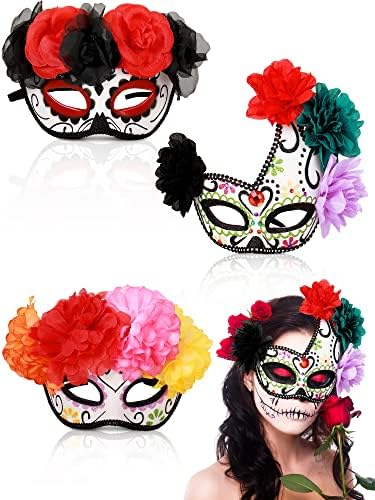 máscaras de calaveras mexicanas