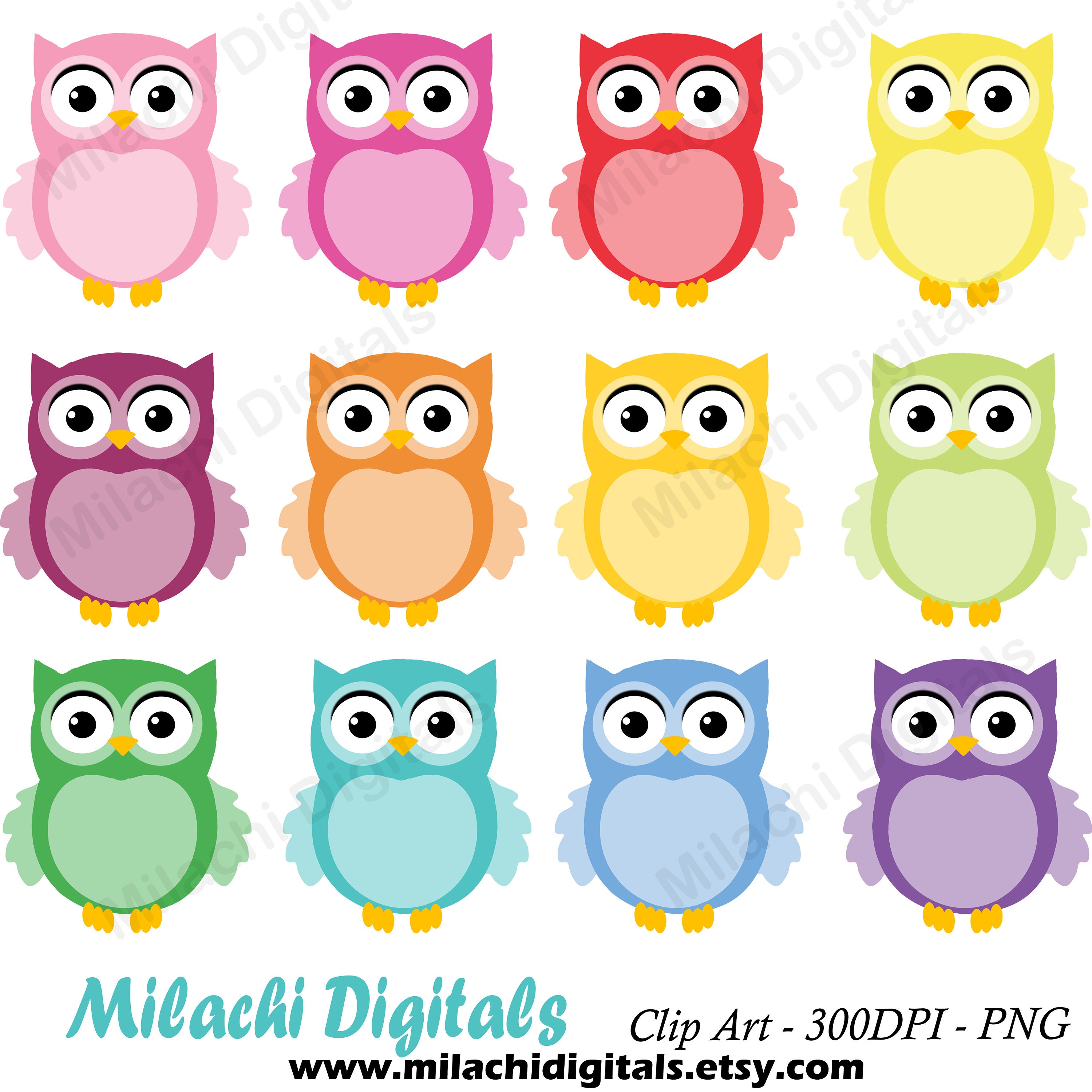 cute owl clipart