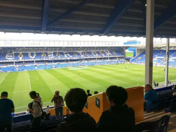 goodison seat view