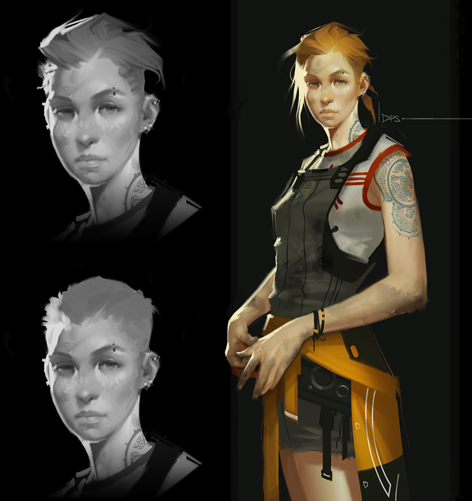 mechanic character design