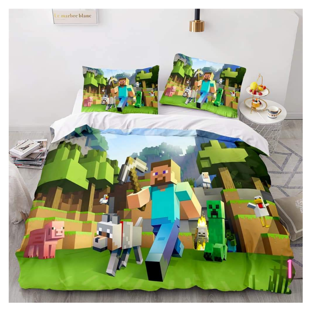 minecraft bedding