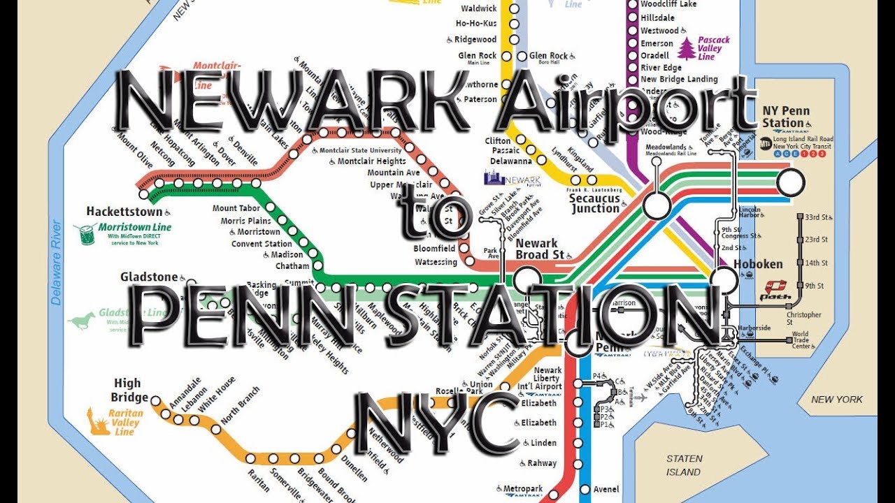 ny penn to newark airport