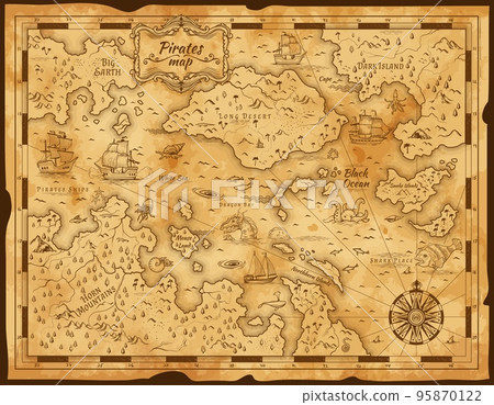 vintage treasure map