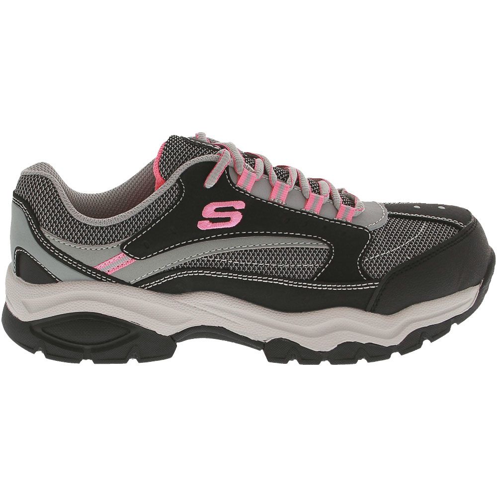 skechers womens steel toe shoes