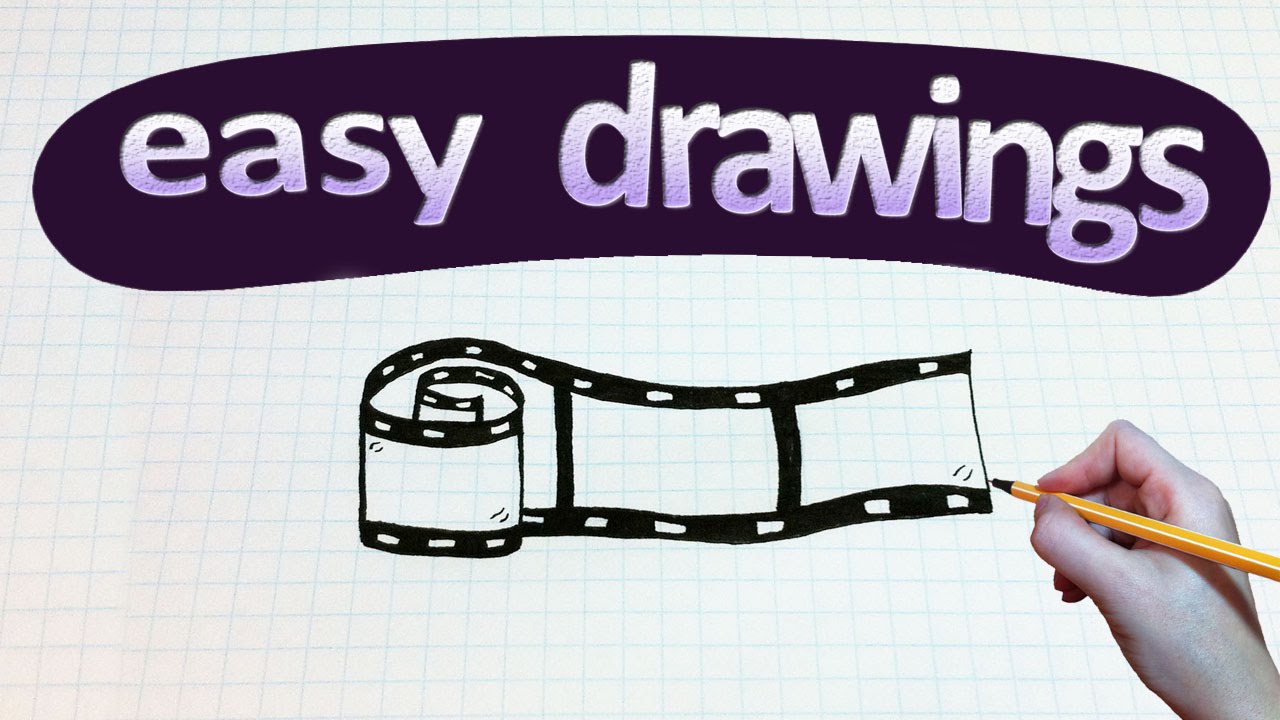 movie drawings easy