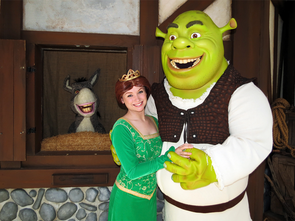 princess fiona and donkey