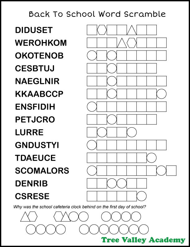 8 letter unscramble