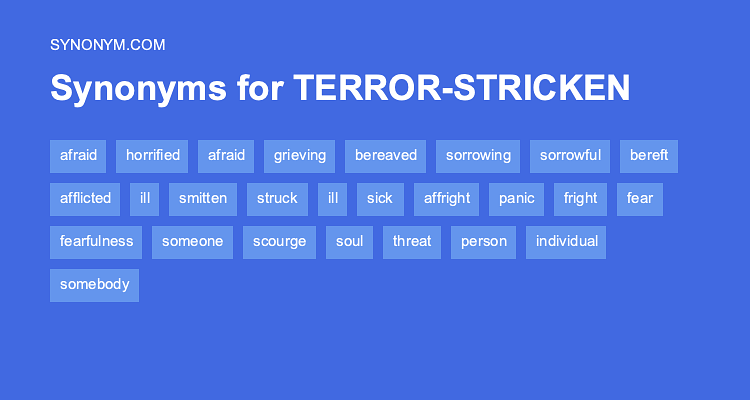 antonym of terror