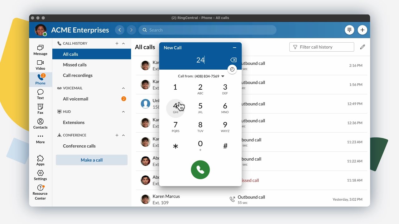 ringcentral desktop app