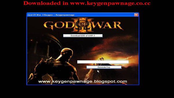 download license key god of war 3