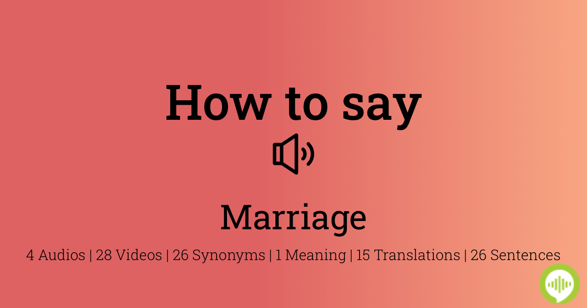 how to pronounce marital