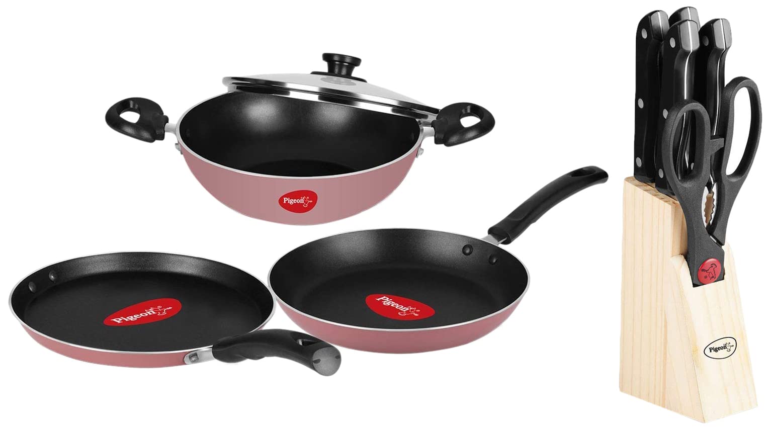 pigeon non stick cookware set