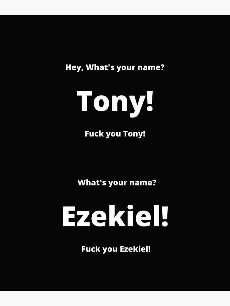 tony and ezekiel original