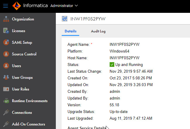 informatica current version