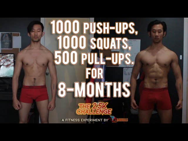 1000 pushups a day results