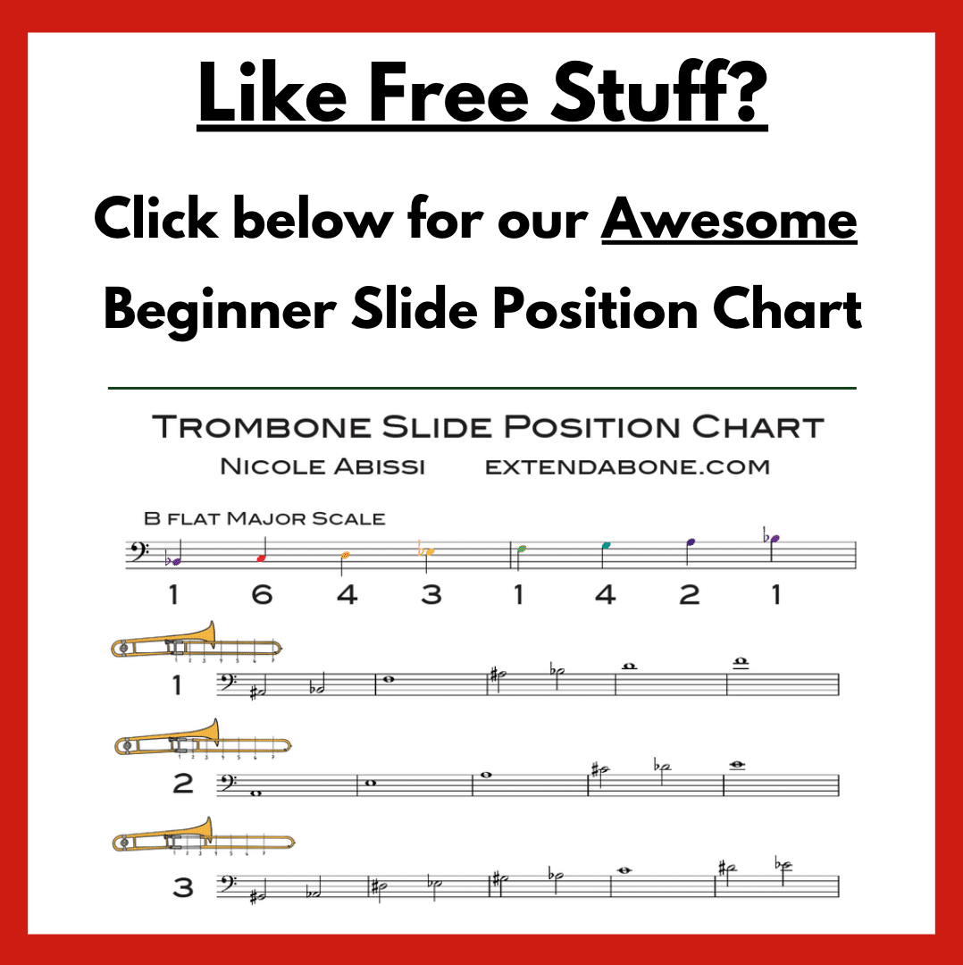 trombone slide position chart