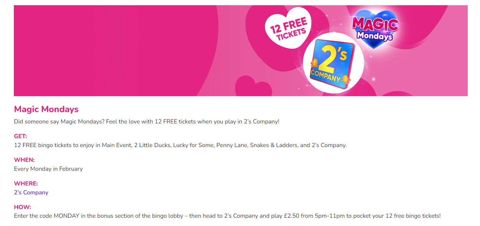 mecca bingo bonus code