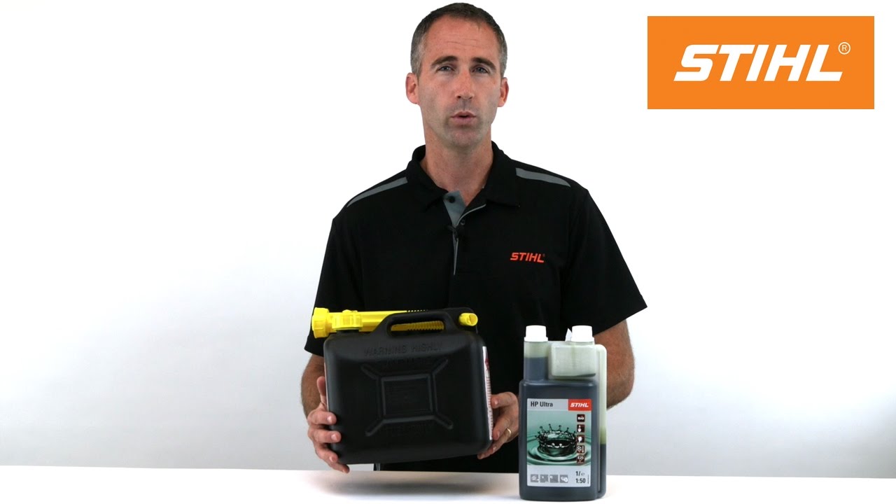 stihl chainsaw fuel oil ratio