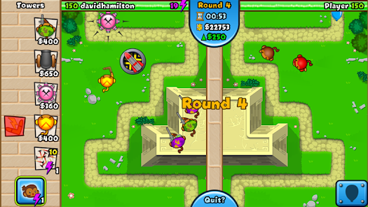 bloons tower defense games