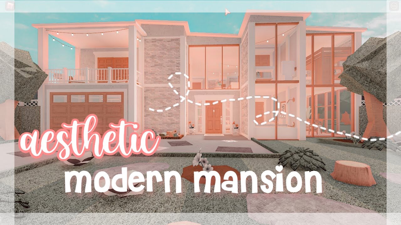 aesthetic 2 story house