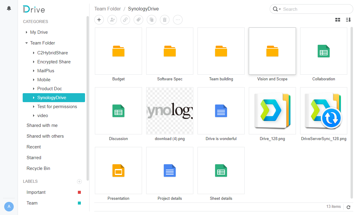 synology drive