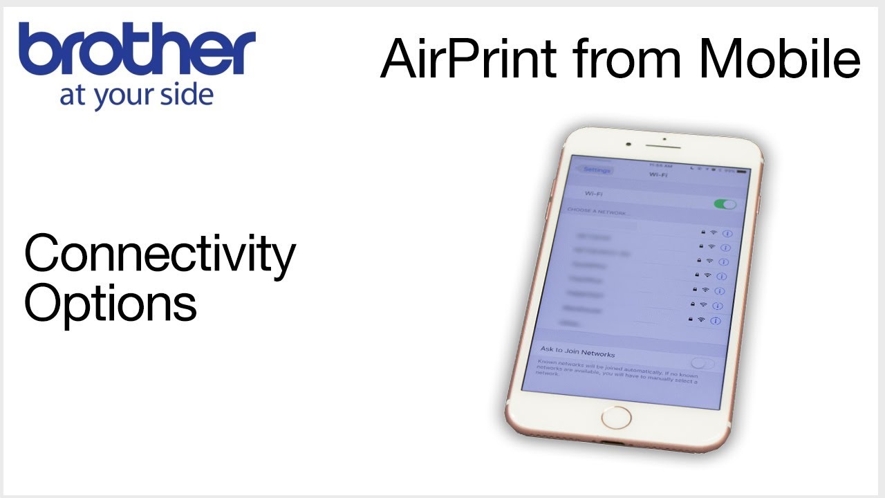 brother printer airprint