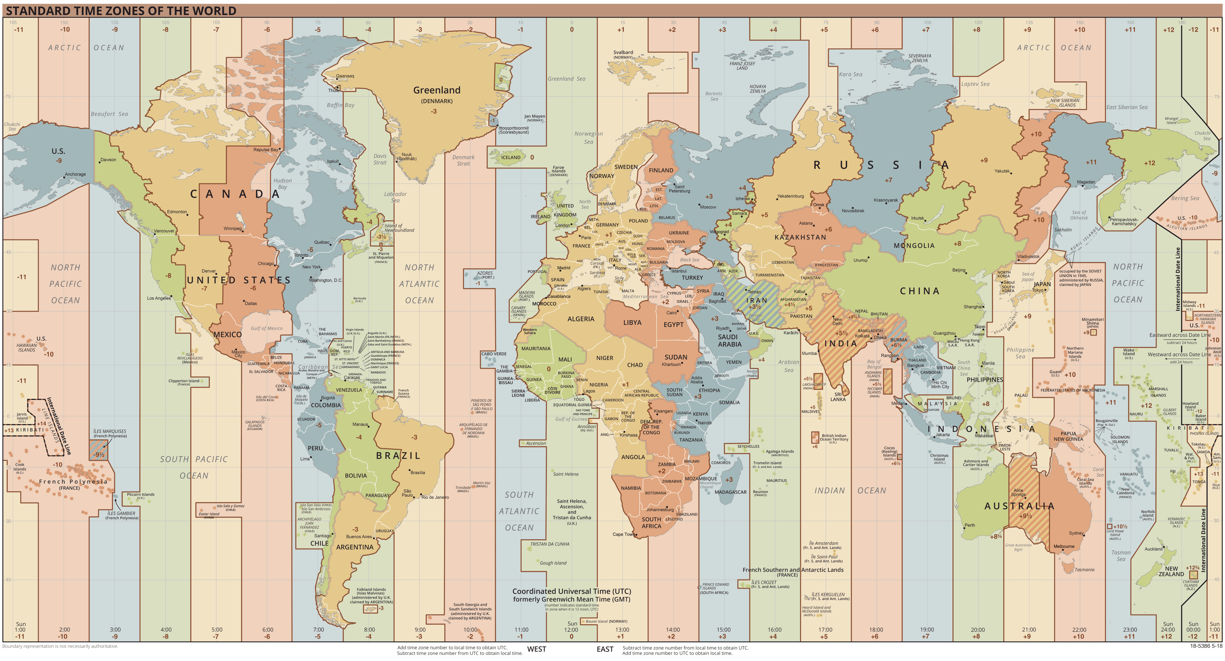 est time zone gmt