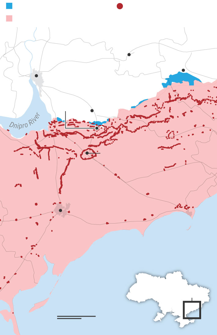 robotyne ukraine map