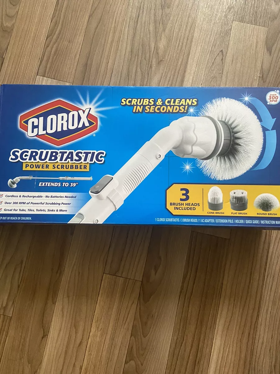 clorox scrubtastic power scrubber