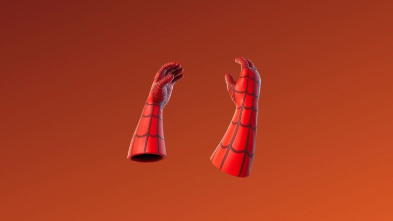 spider man gloves fortnite