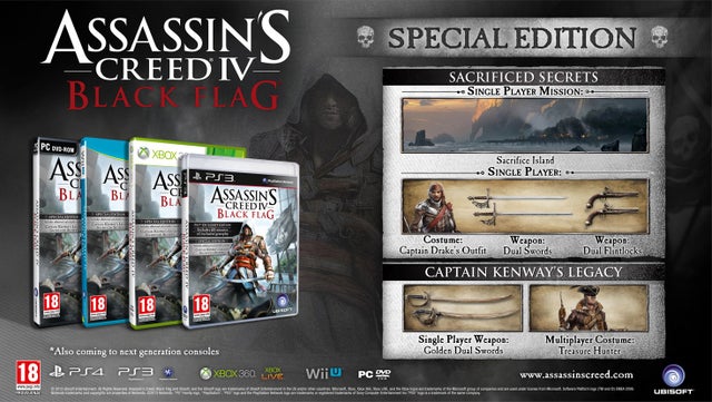 assassins creed black flag deluxe edition content