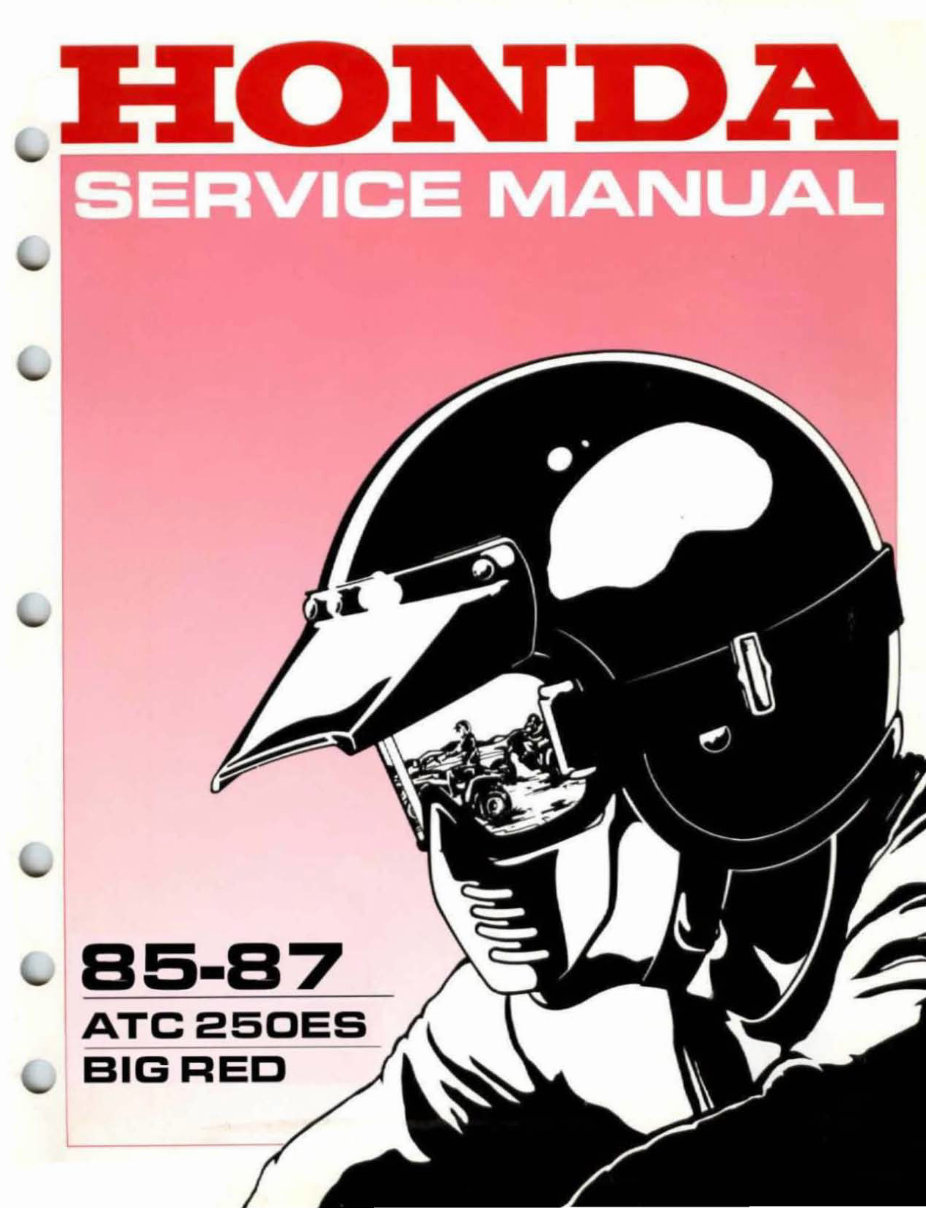 honda big red service manual