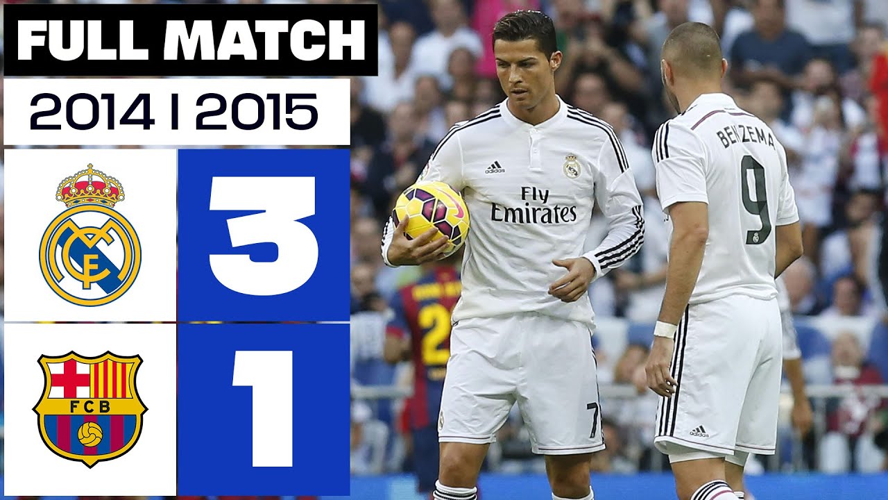 real madrid vs barcelona 2014 2015