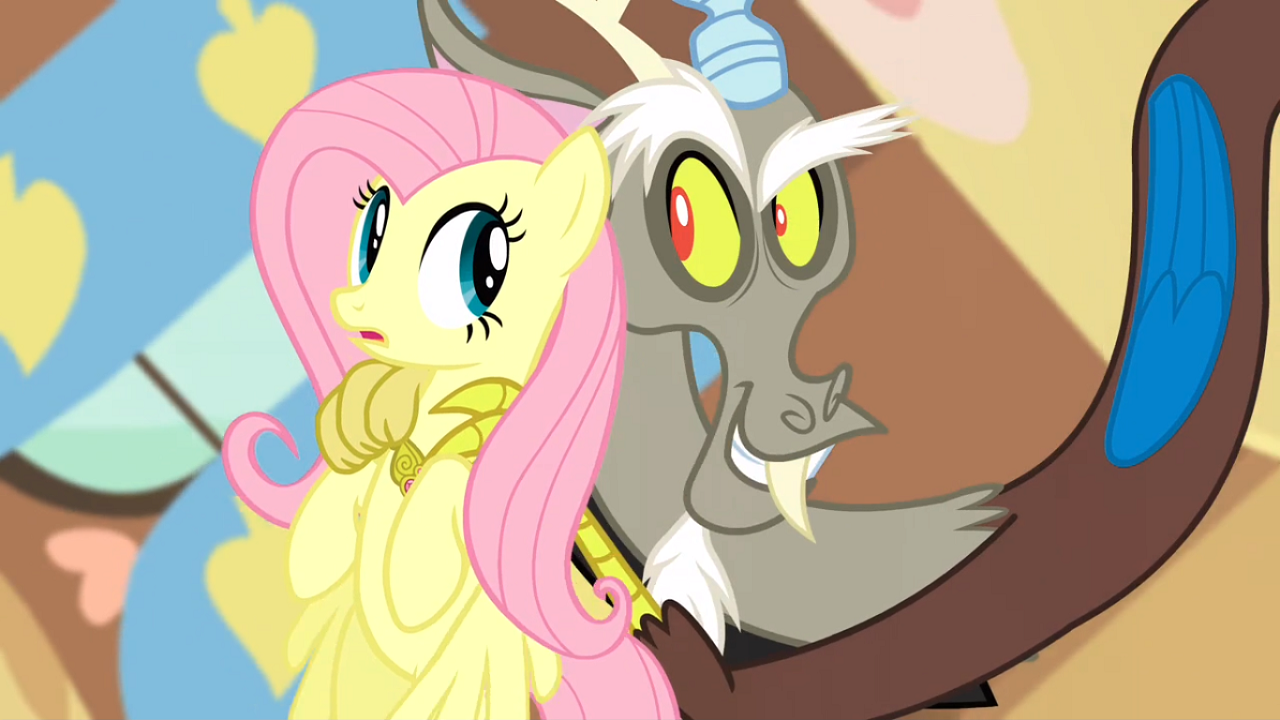 fluttershy and discord