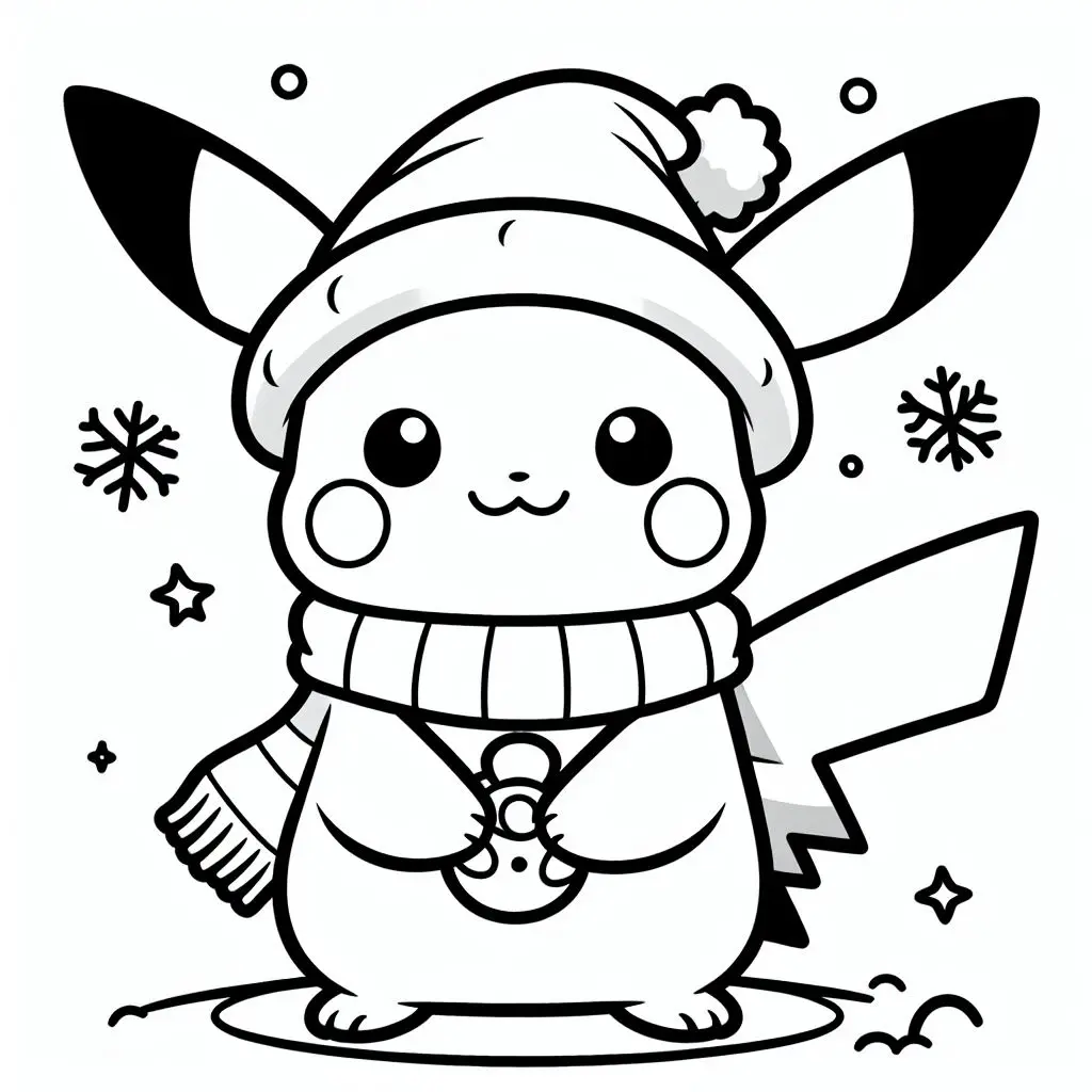 pikachu coloring