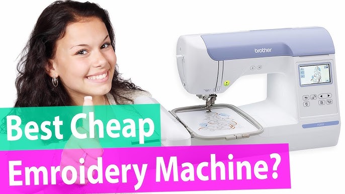 inexpensive embroidery machine