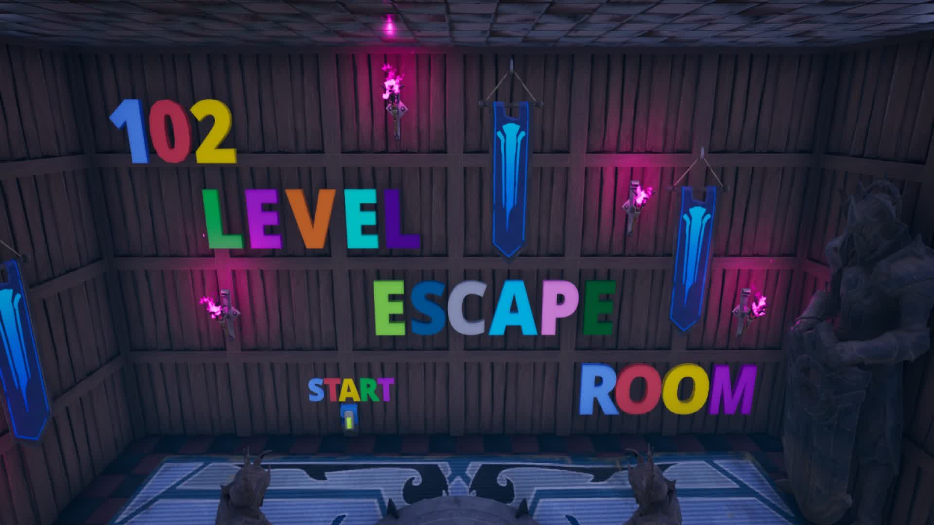 escape room fortnite codes