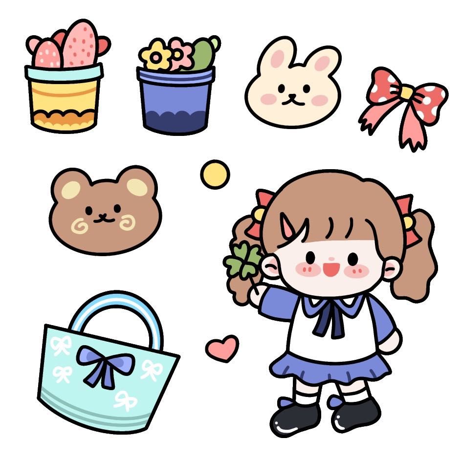 kawaii cute stickers