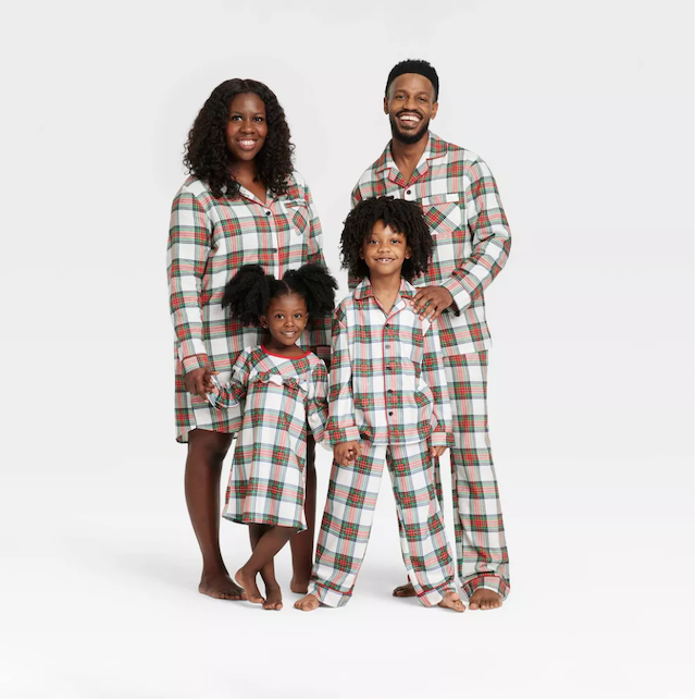 target christmas pajamas