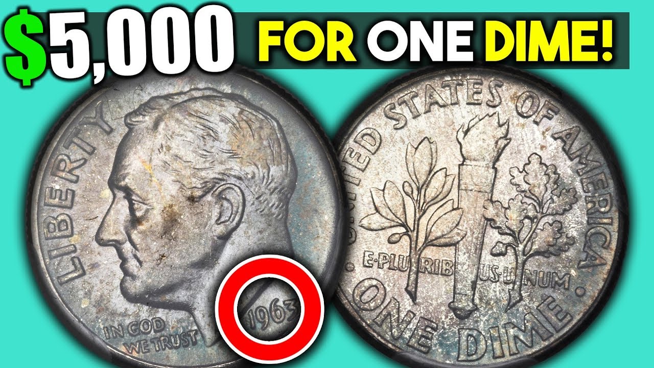 value of a 1963 silver dime