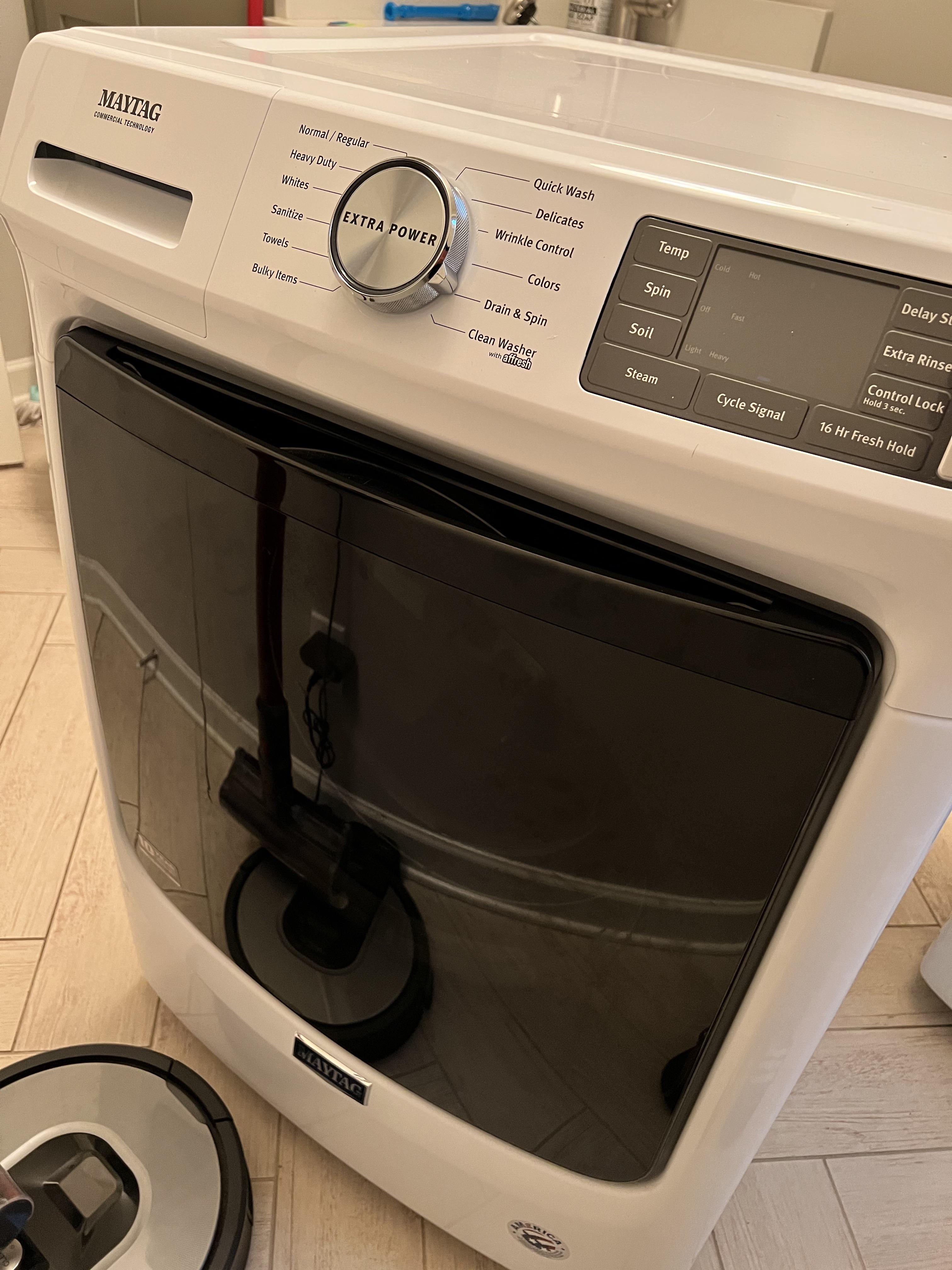 washing machine sd error