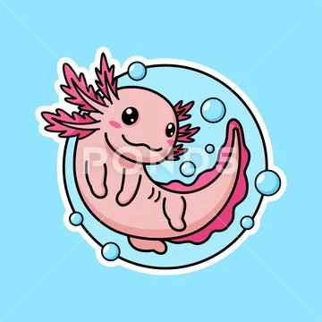 axolotl cartoon